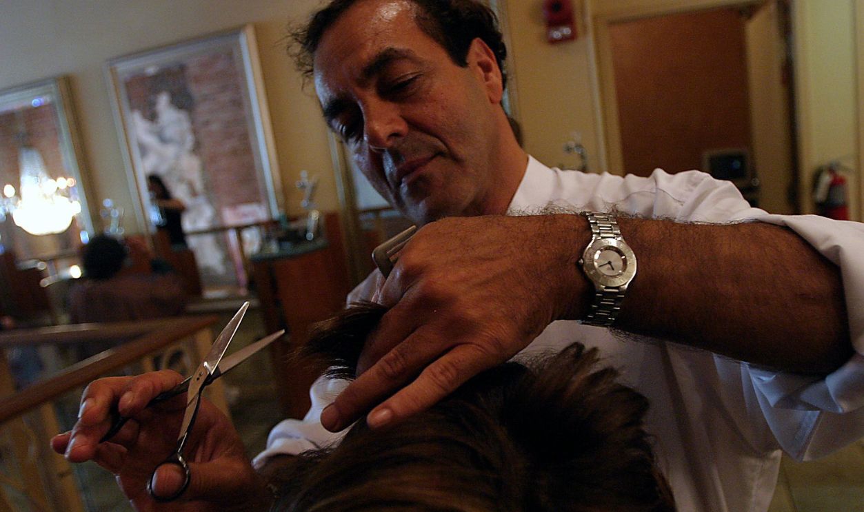 Hairdresser Andre Chreky