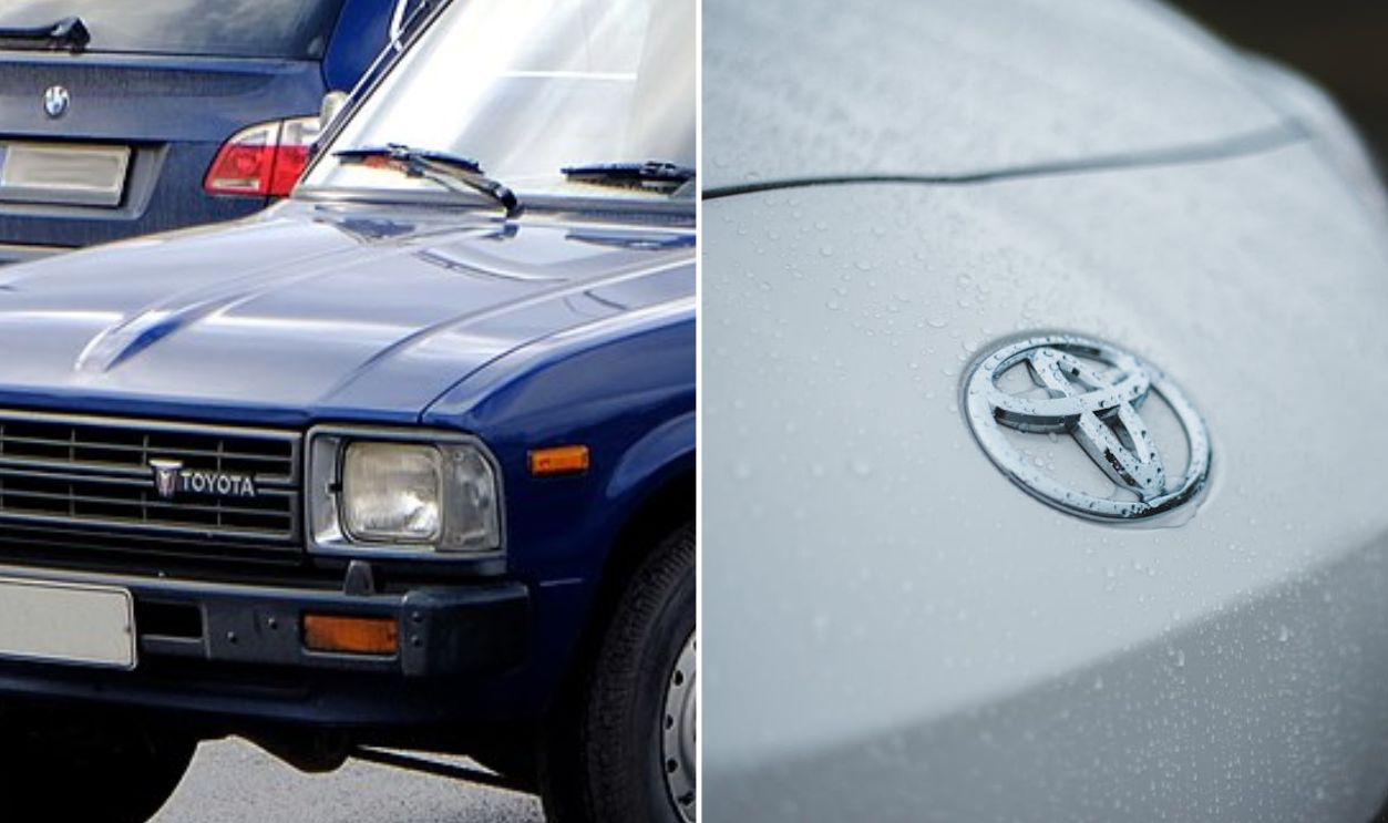 Man standing in front of a Ford Dealership