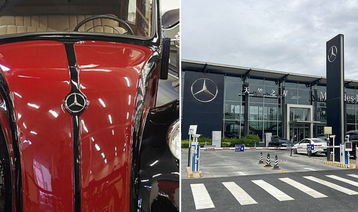 Mercedes-Benz then and now