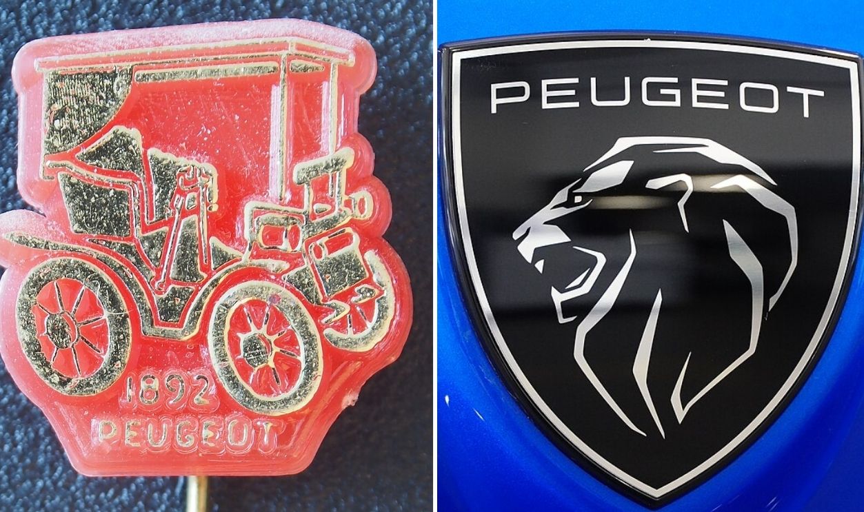 Peugeot then and now