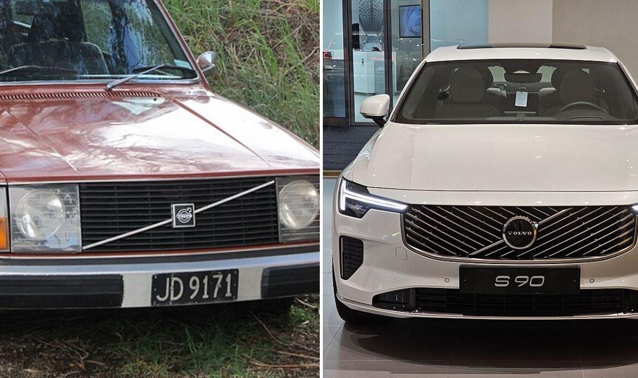 Volvo then and now