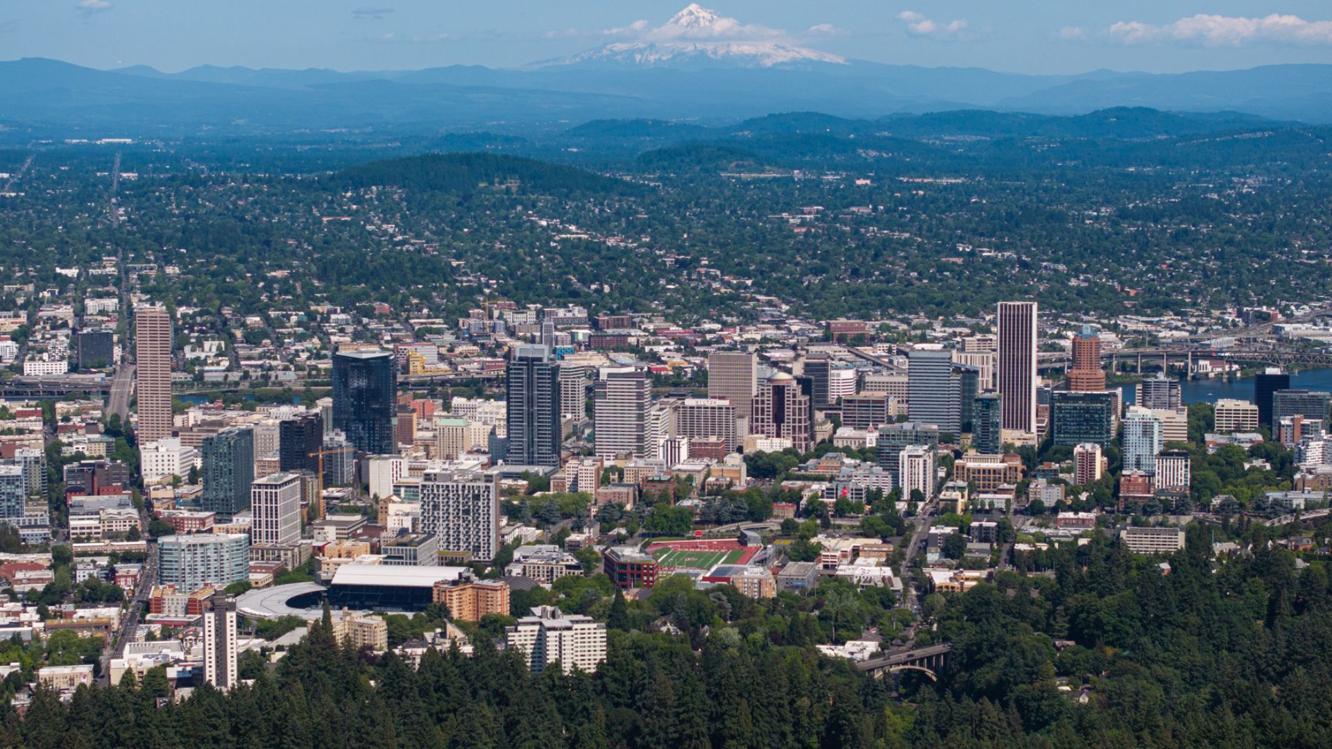 File:Portland Oregon Aerial, June 2025.jpg