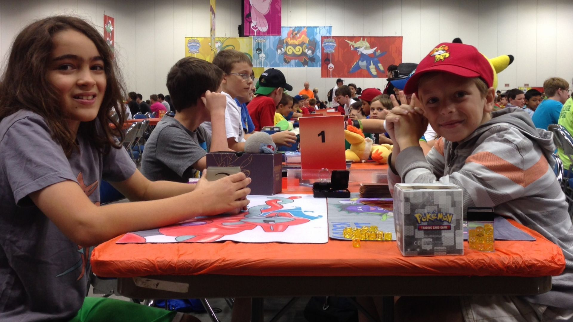 File:Noah and Kaden at Table 1 - Pokemon National Championships 2014 (14622028341).jpg