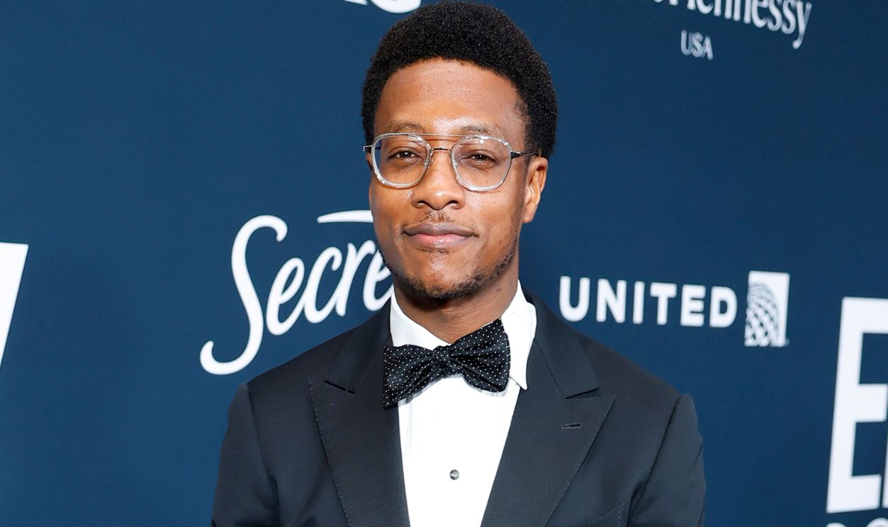 Damola Adamolekun attends the EBONY Power 100 Gala at The Beverly Hilton on November 04, 2025 in Beverly Hills, California.