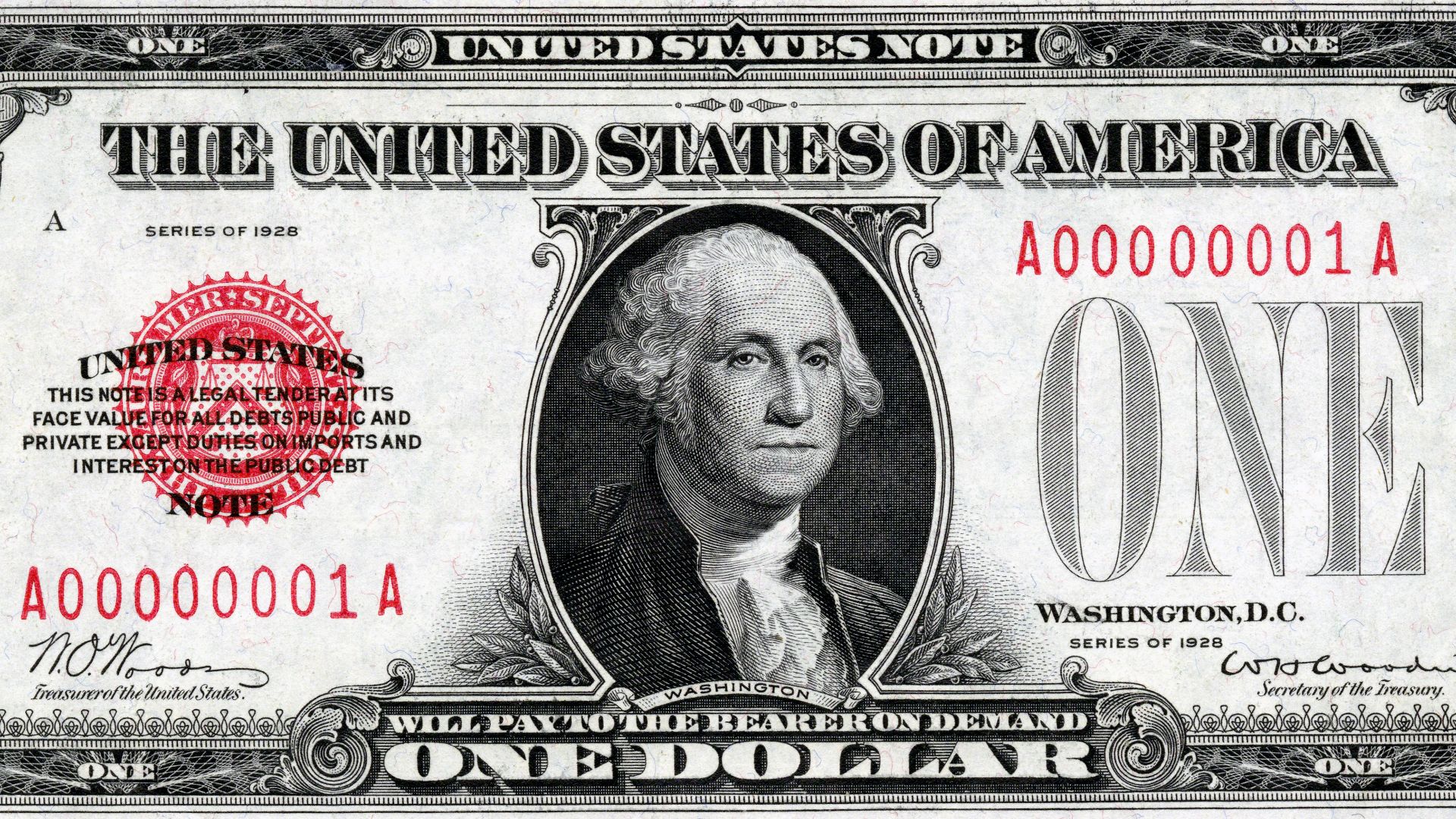 File:United States Note (One Dollar, face).jpg
