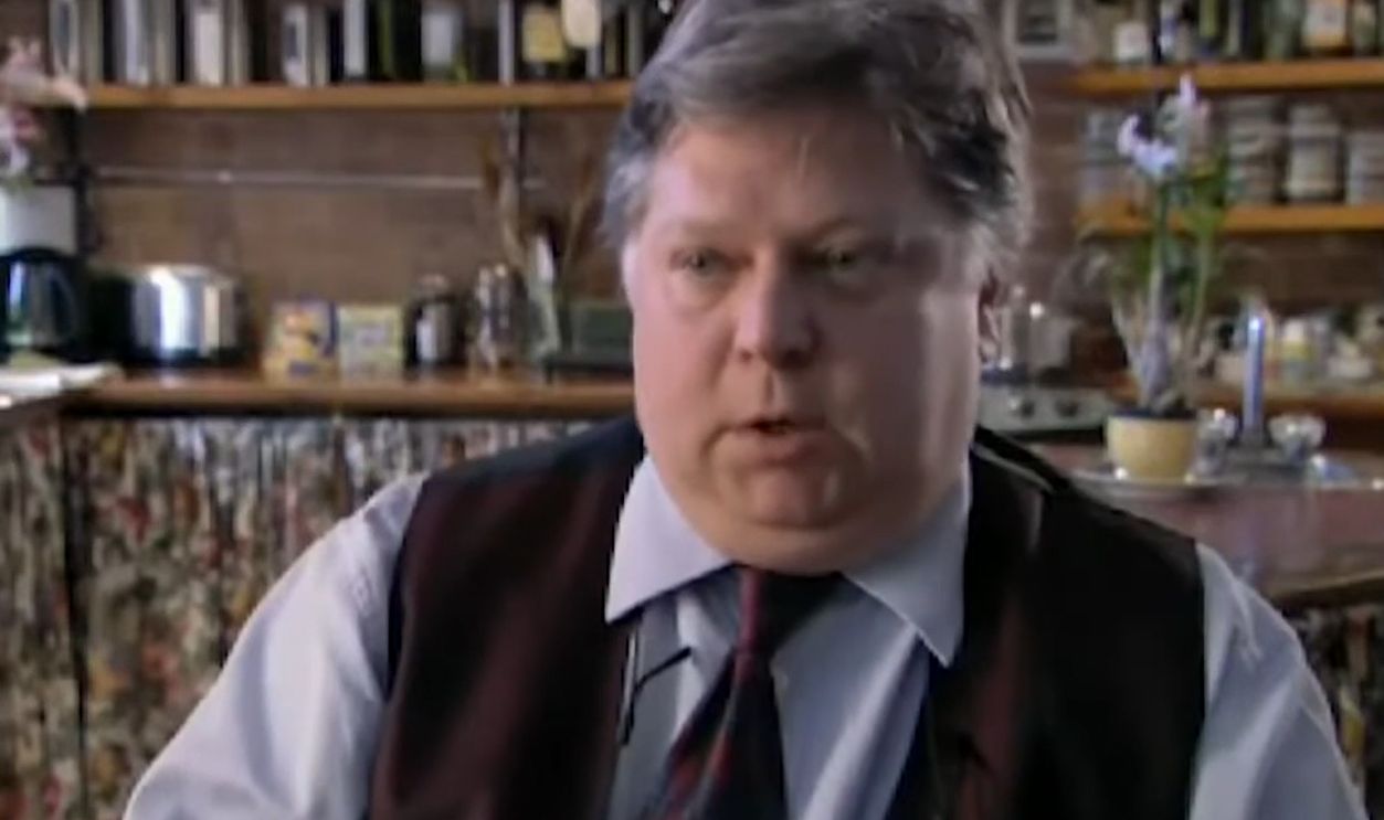 Screenshot from Who the $&% Is Jackson Pollock? (2006)