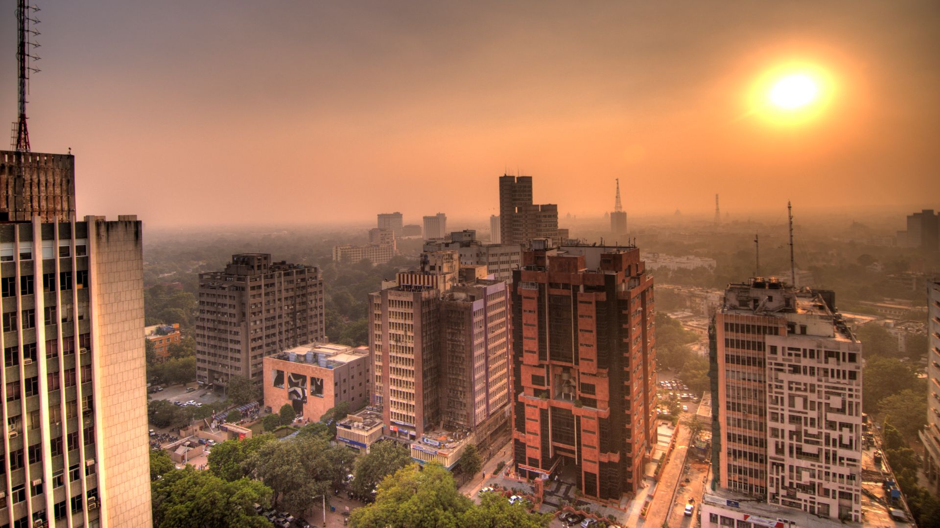 File:Connaught Place sunset.jpg