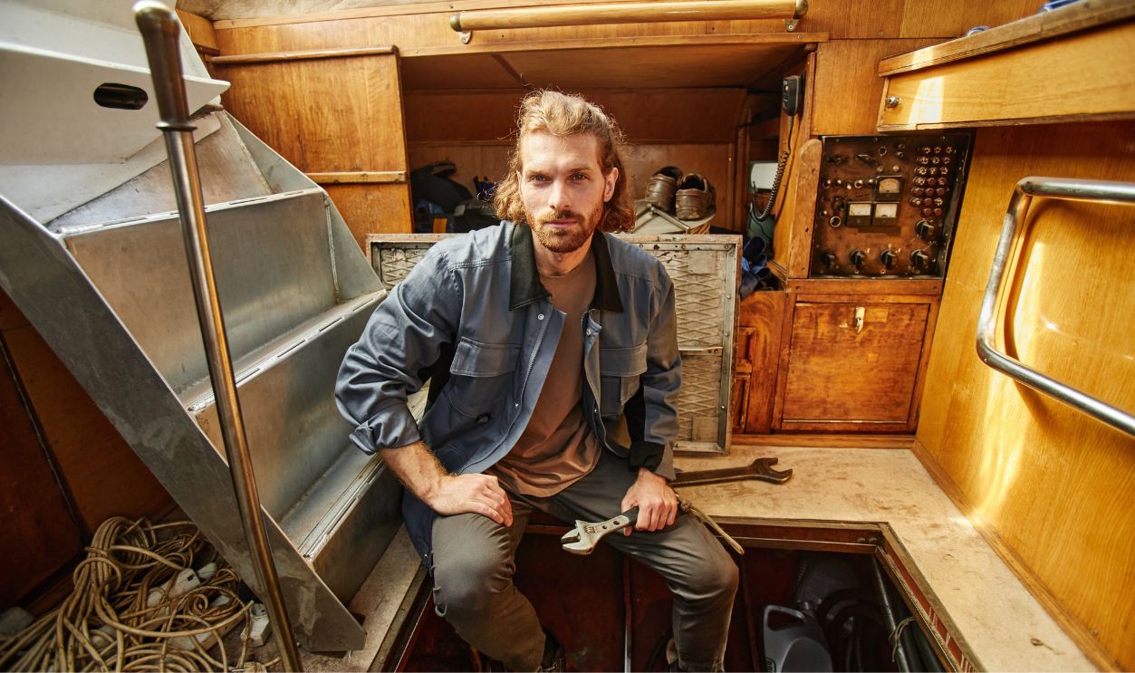 Boat sank immediately.