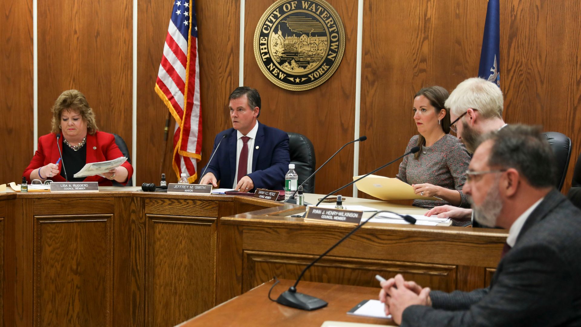 File:Watertown Mayor Recognizes Arsenal Street Crash Responders.jpg