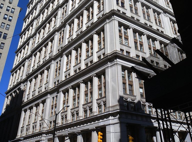 HarperCollins’ headquarters at 195 Broadway, New York City, New York, United States