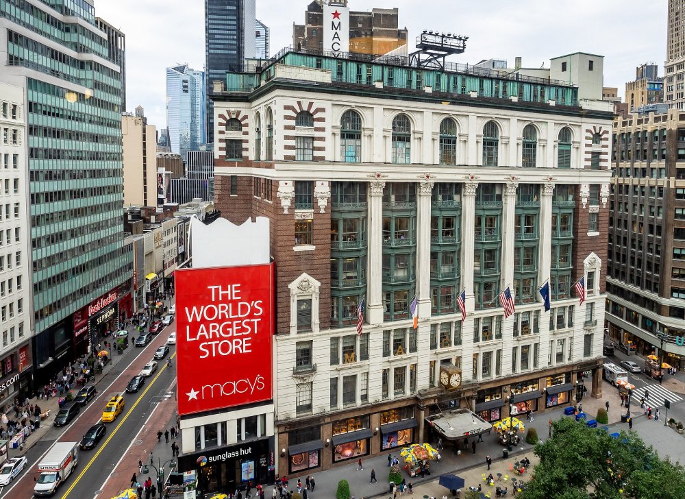 Macy's Herald Square, the flagship store on Herald Square in Manhattan