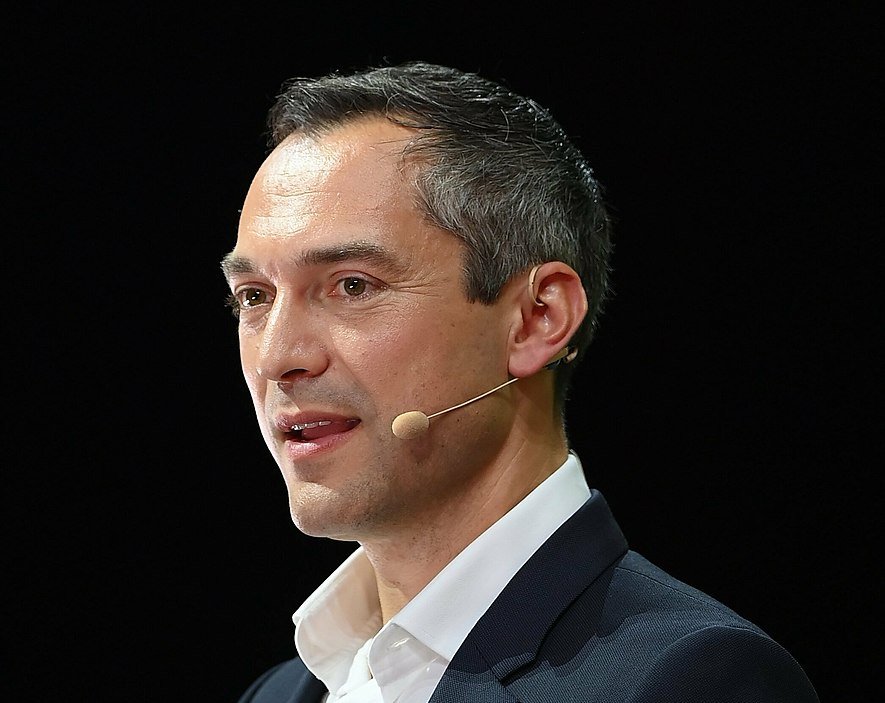 Nathan Blecharczyk during day two of Web Summit 2022 in Lisbon