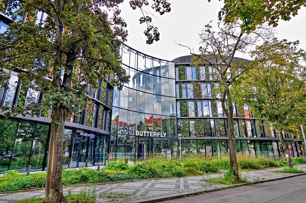 Afi Palace in Prague, Karlín. The Czechoslovak Group holding headquarters.