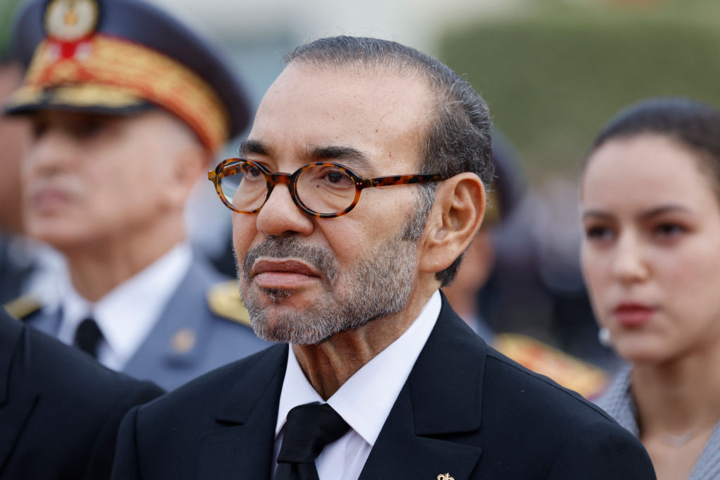 Morocco's King Mohammed VI in France