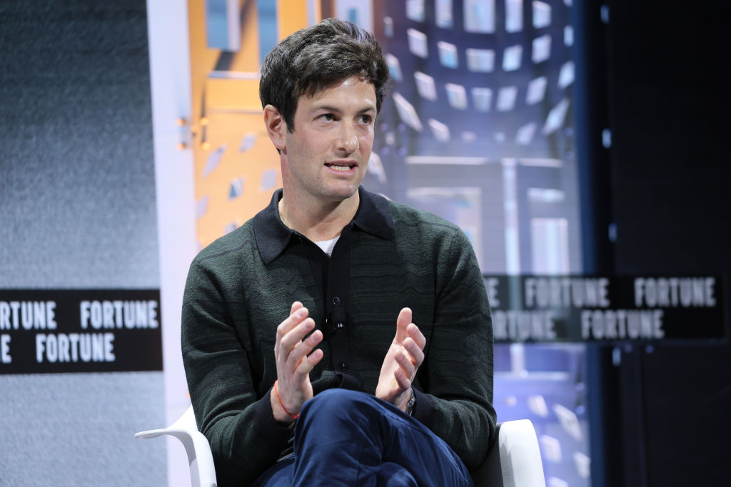 Joshua Kushner speaks onstage during the Big Bets panel 2024