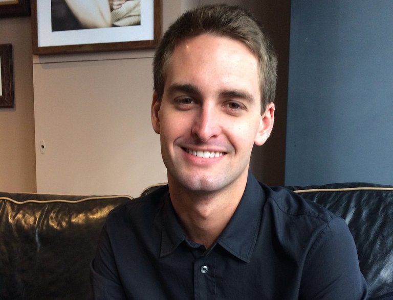 Portrait Photo of Evan Spiegel, founder of Snapchat