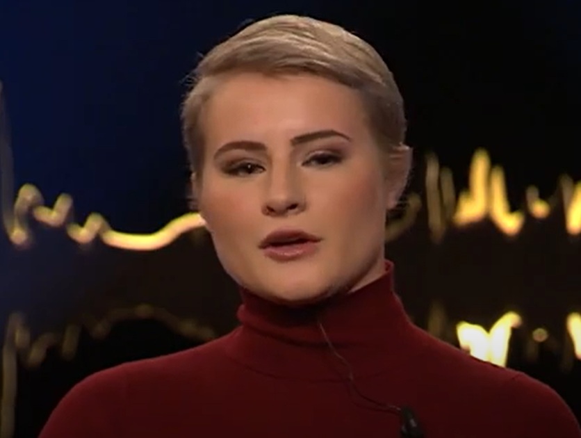 Portrait Photo of Norwegian heiress Katharina Gamlemshaug Andresen