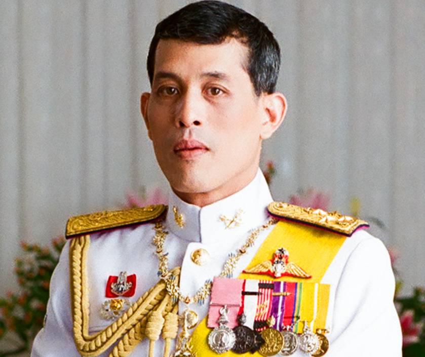 King Maha Vajiralongkorn, Rama X of Thailand.