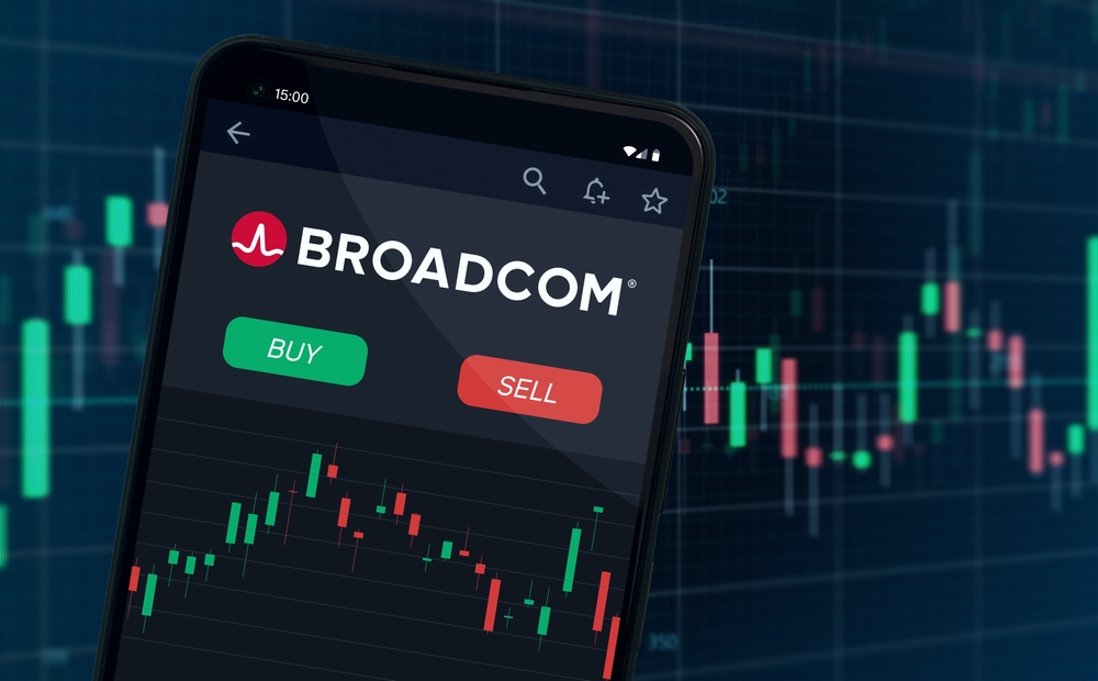 Broadcom Inc. company shares rise or fall on stock exchange market