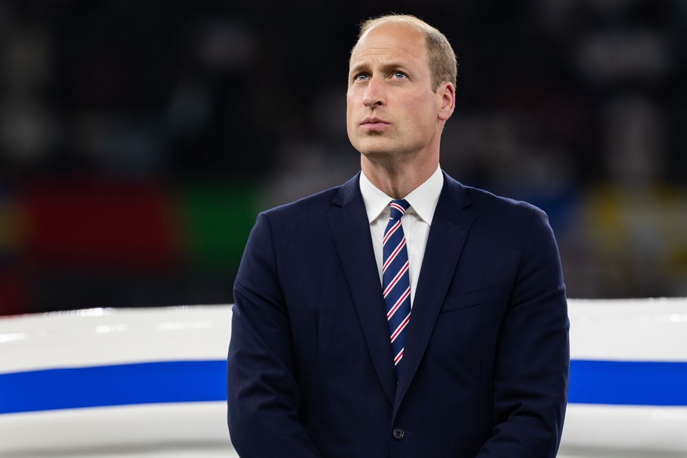 William, Prince Of Wales in dark suit