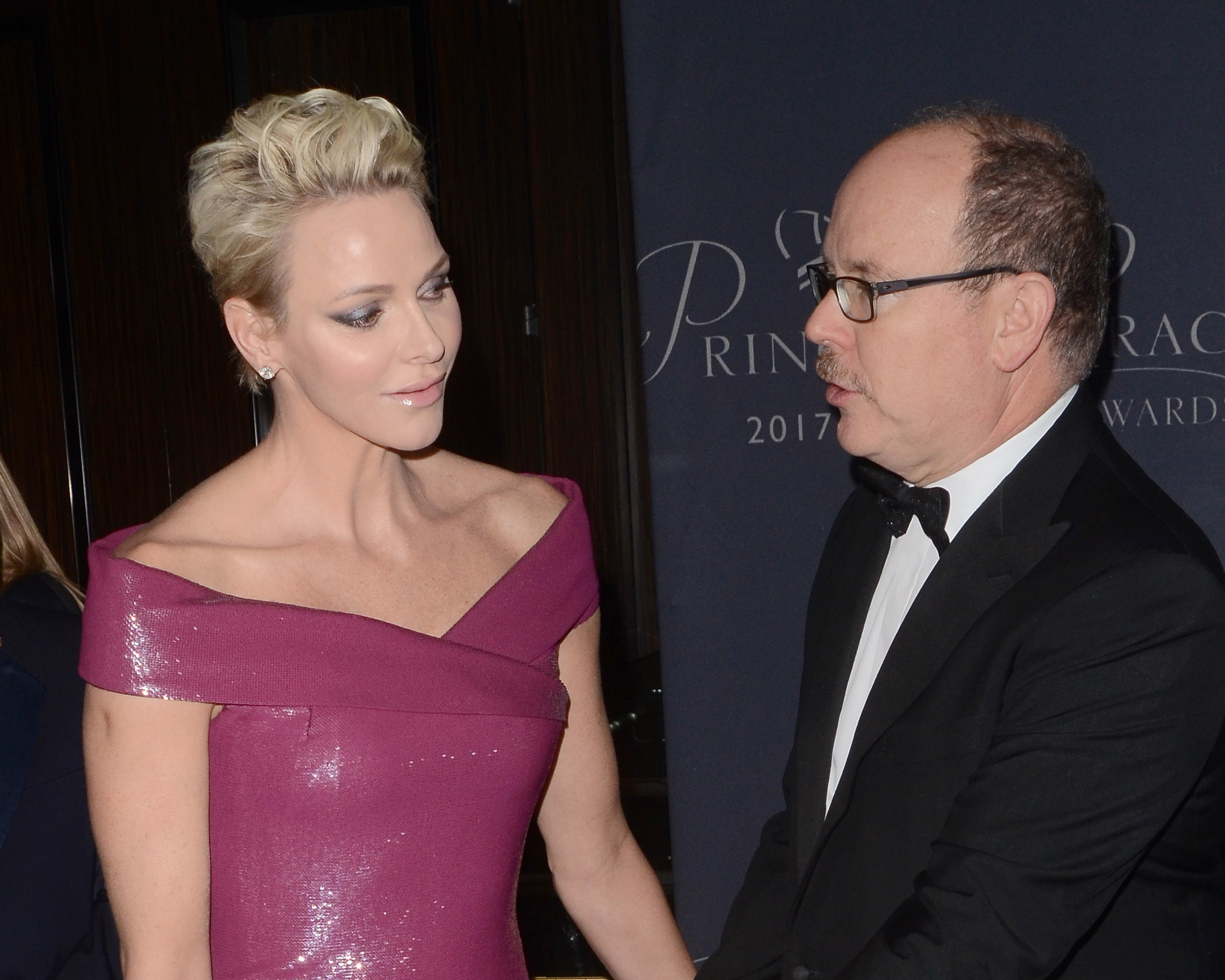 Prince Albert II of Monaco, Princess Charlene of Monaco at event
