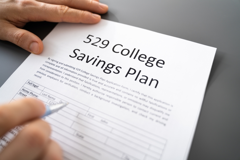 Filling 529 College Savings Plan Form