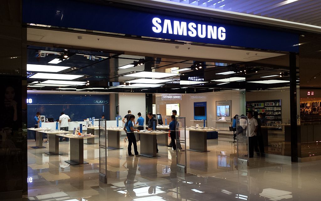 Photo of A Samsung store in Taguig, Philippines Bonifacio Global City