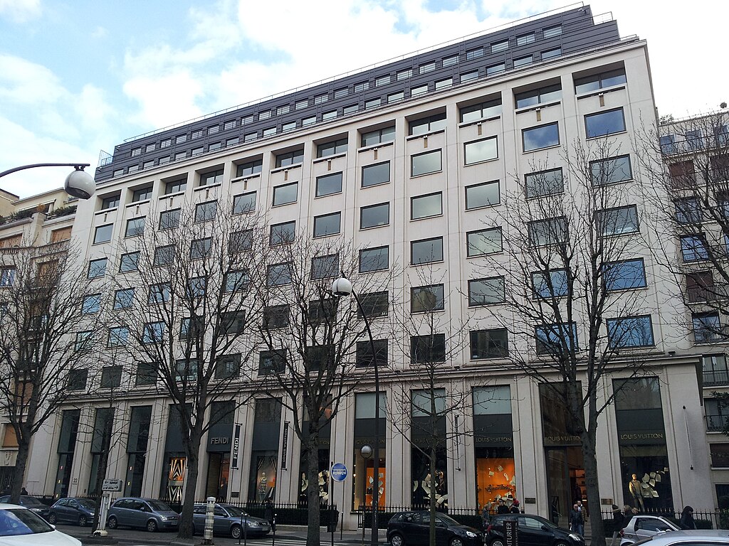 Photo of The LVMH Moët Hennessy Louis Vuitton SE headquarters building