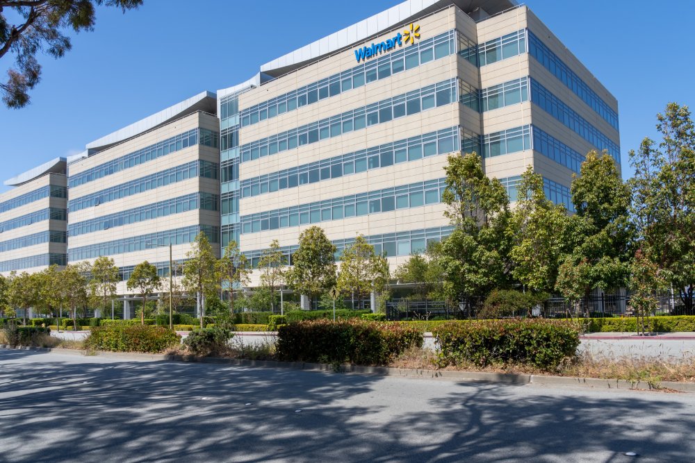 Walmart eCommerce Corporate office building in San Bruno, California