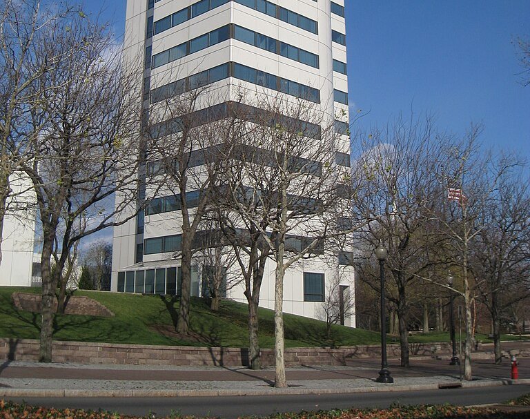 Headquarters of the Johnson & Johnson Company in New Brunswick