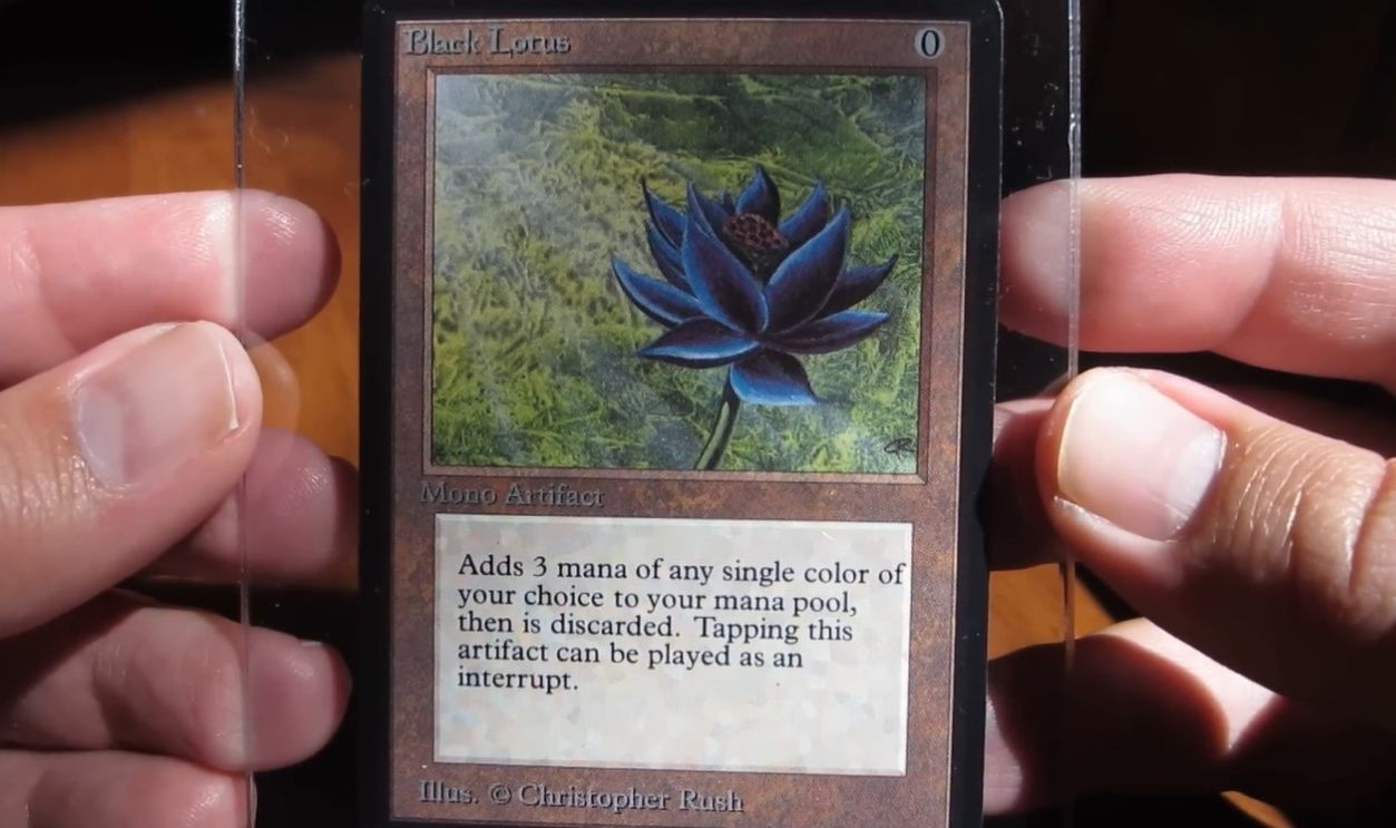 Magic: The Gathering Black Lotus Card