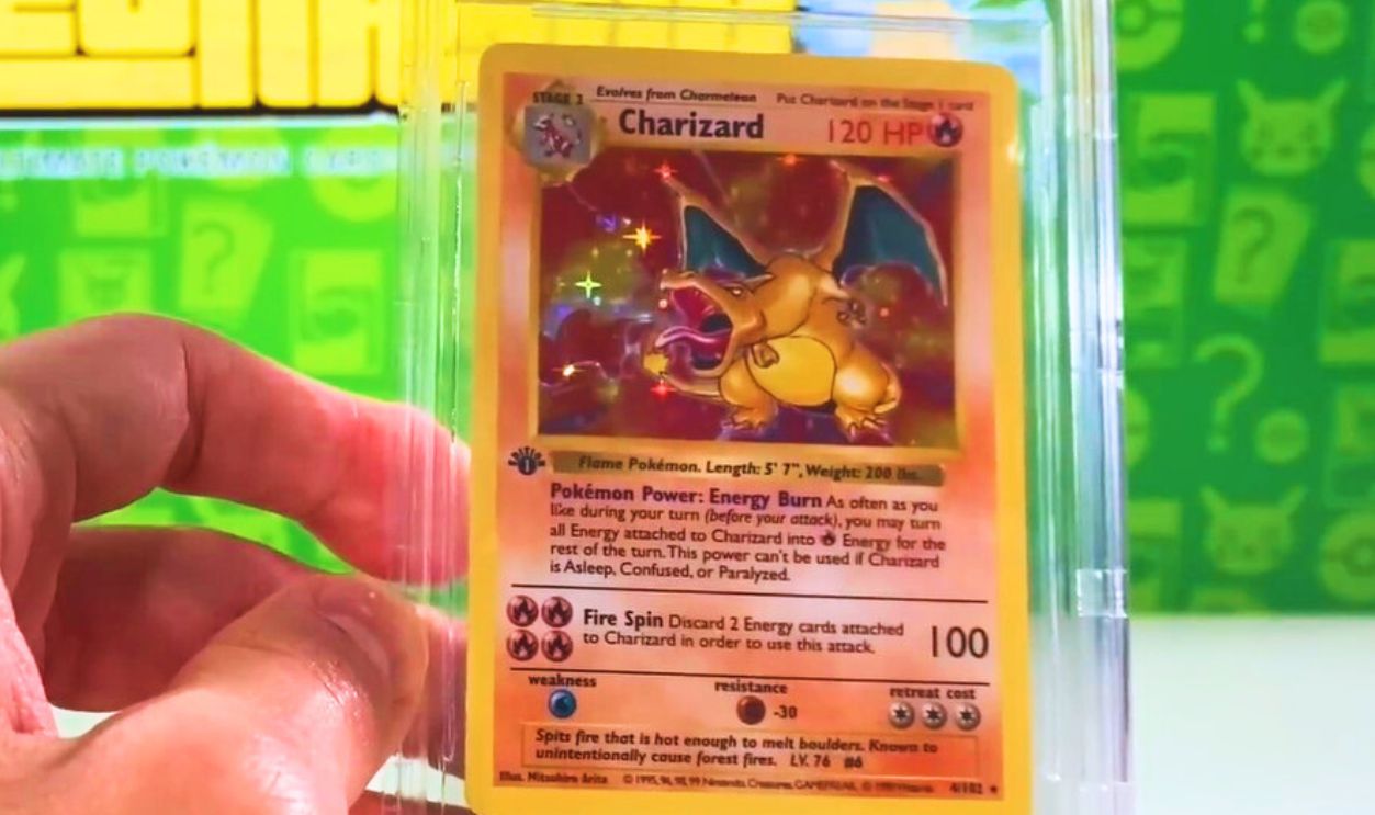 First-Edition Pokémon Card