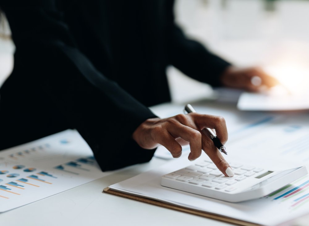 Home finances, investment, economy, saving money or insurance concept