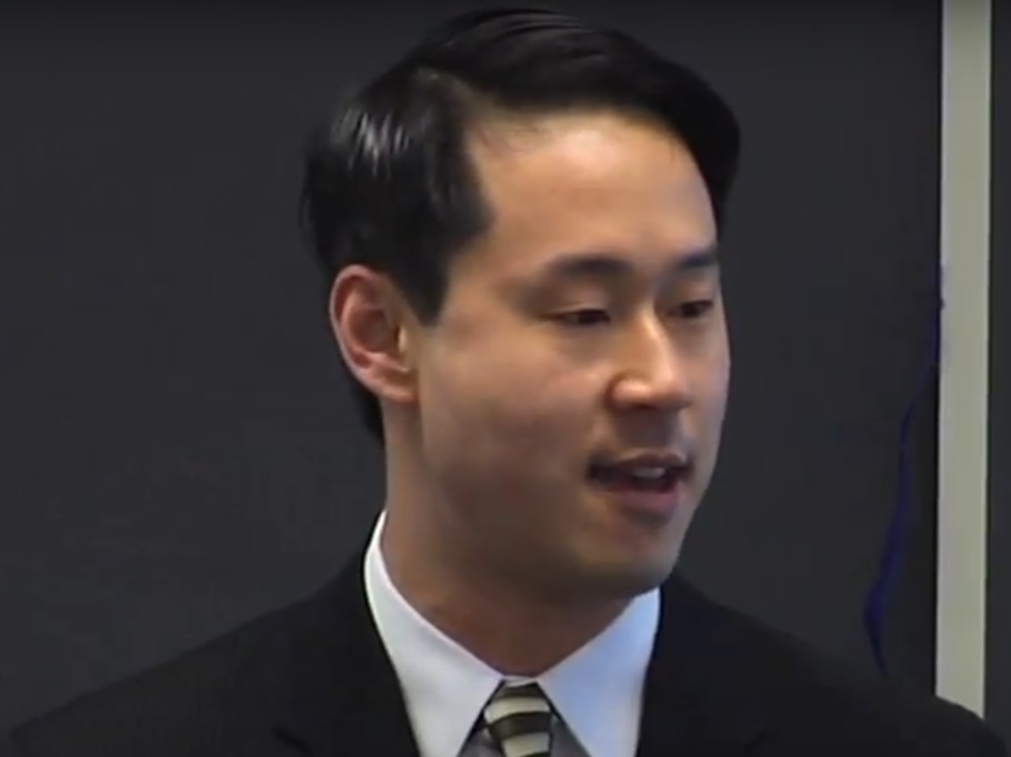 Portrait Screenshot of Prof. James Choi of Yale university