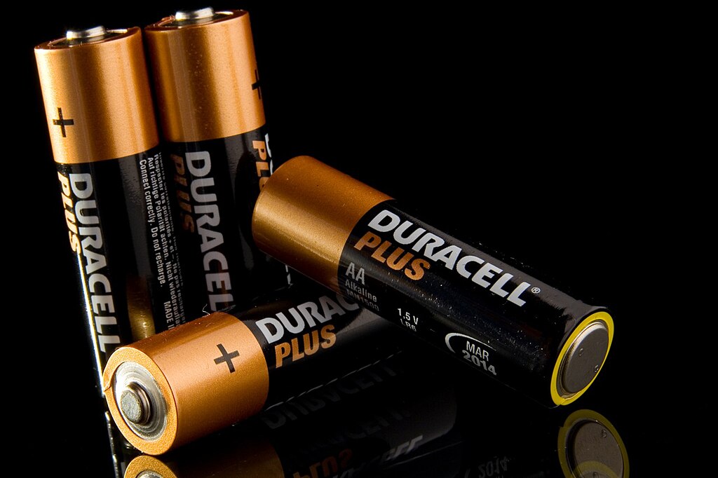 Duracell Batteries closeup photo