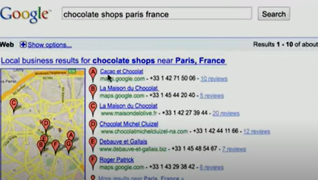 Google: Parisian Love (2010)