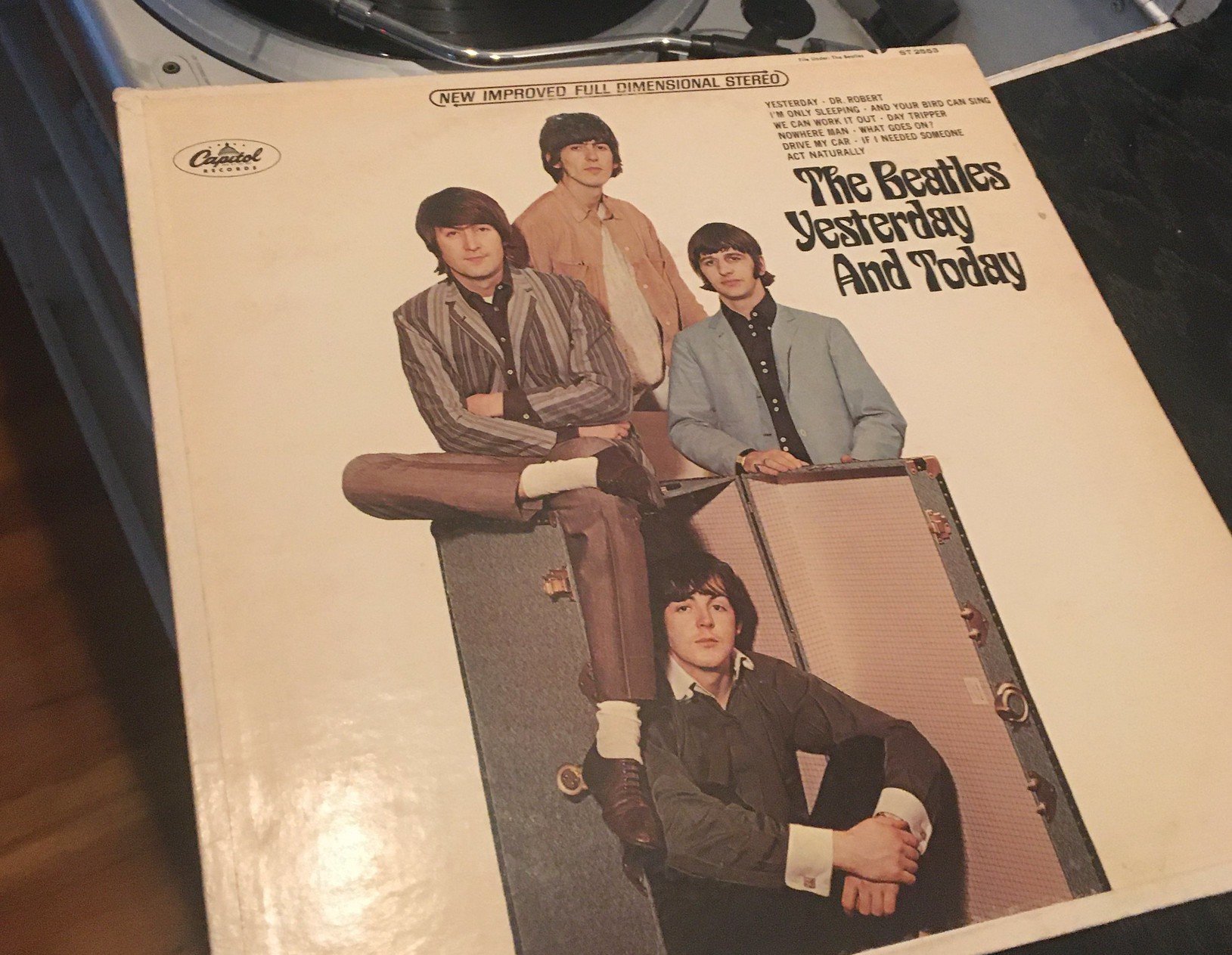 Photo of he Beatles Yesterday And Today album