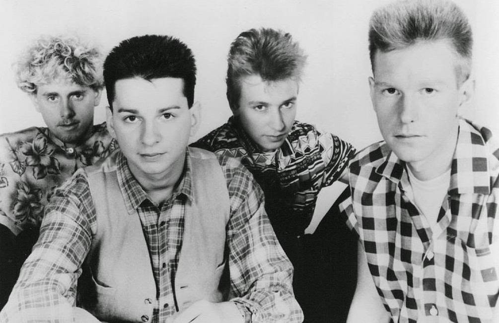 Depeche Mode, 1982 promotional photo for their album A Broken Frame
