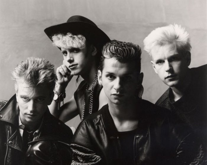 Depeche Mode, circa 1985 in a press kit promotional photo