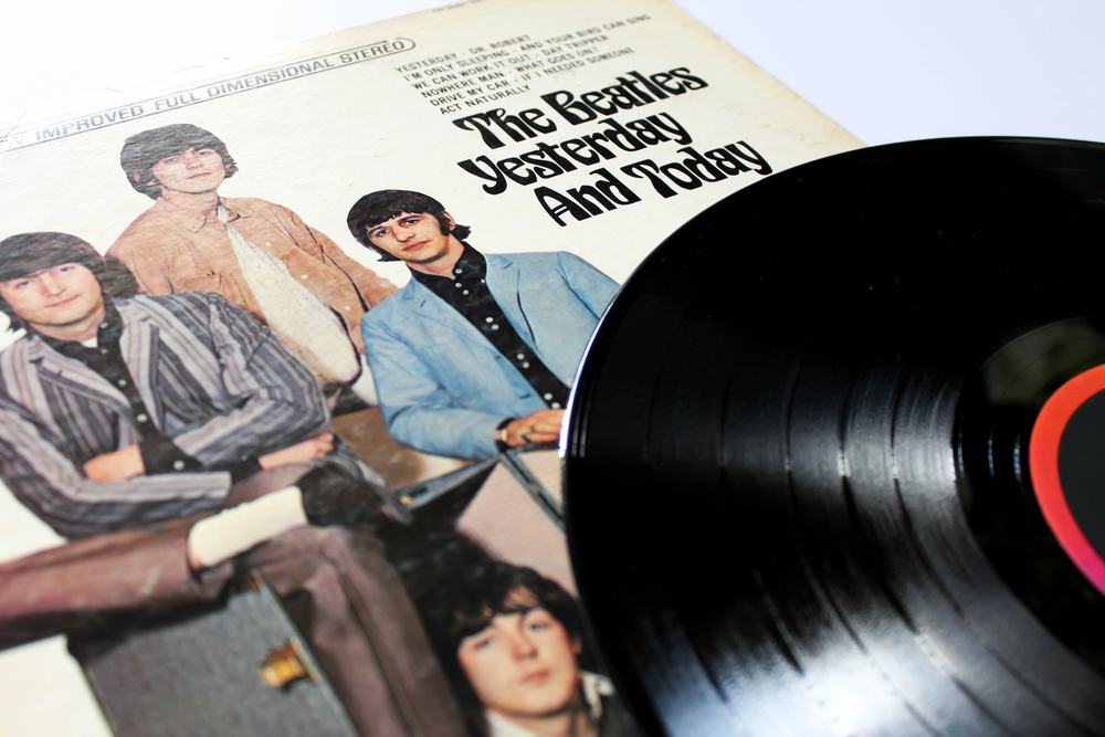 Photo of The Beatles Album Yesterday and Today