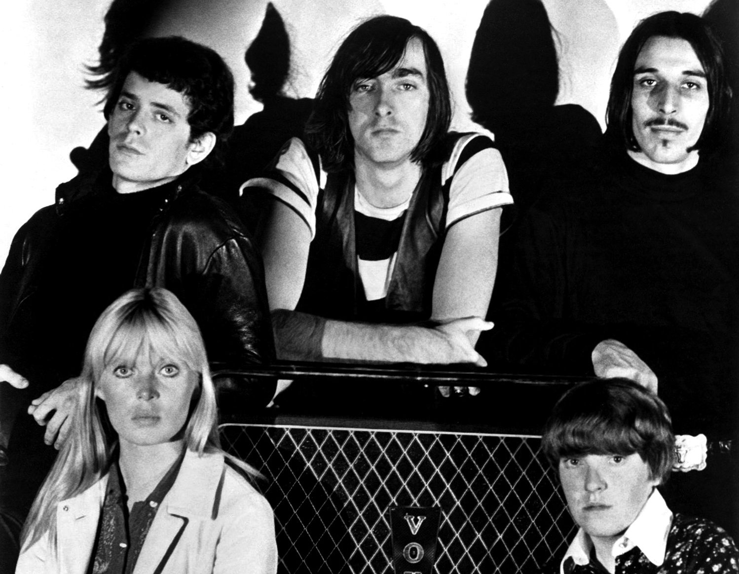 A publicity photo of the American rock band The Velvet Underground circa 1966