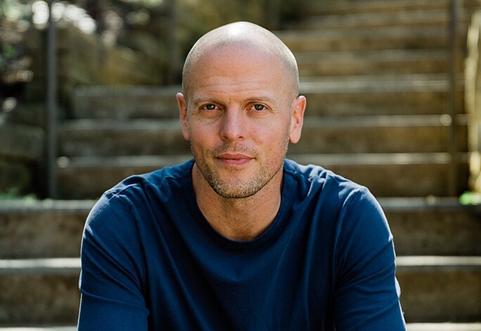 Tim Ferriss looking at camera - 2021