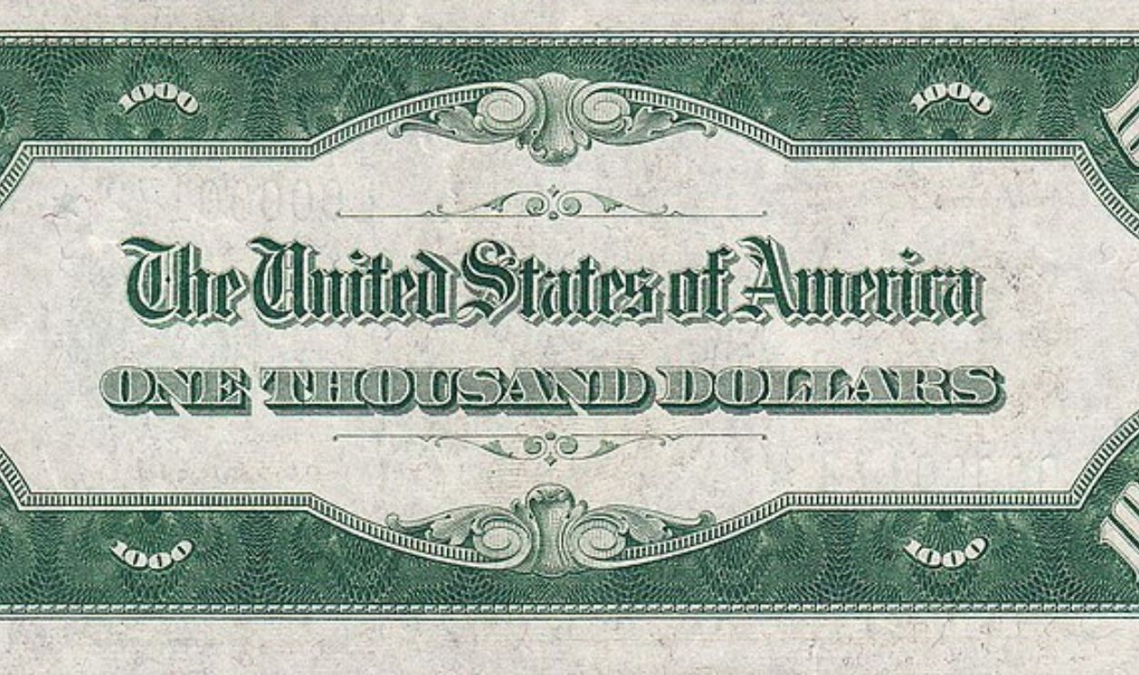 1928 $1,000 Bill