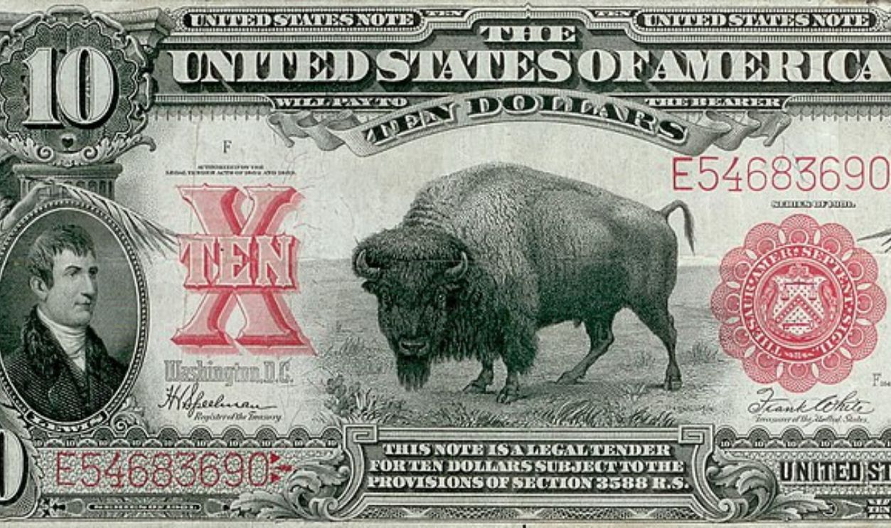 $10 Bison Note (Cont.)