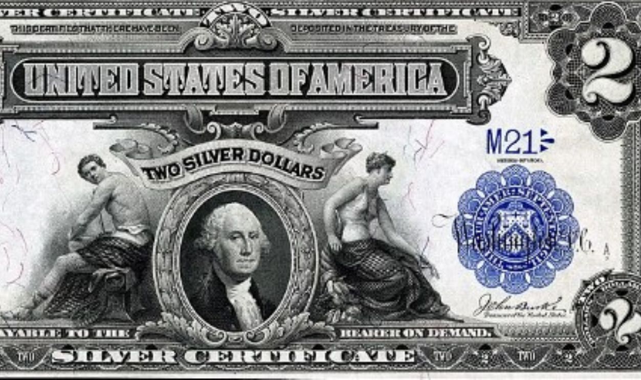 1899 $2 Large-Size Silver Certificate