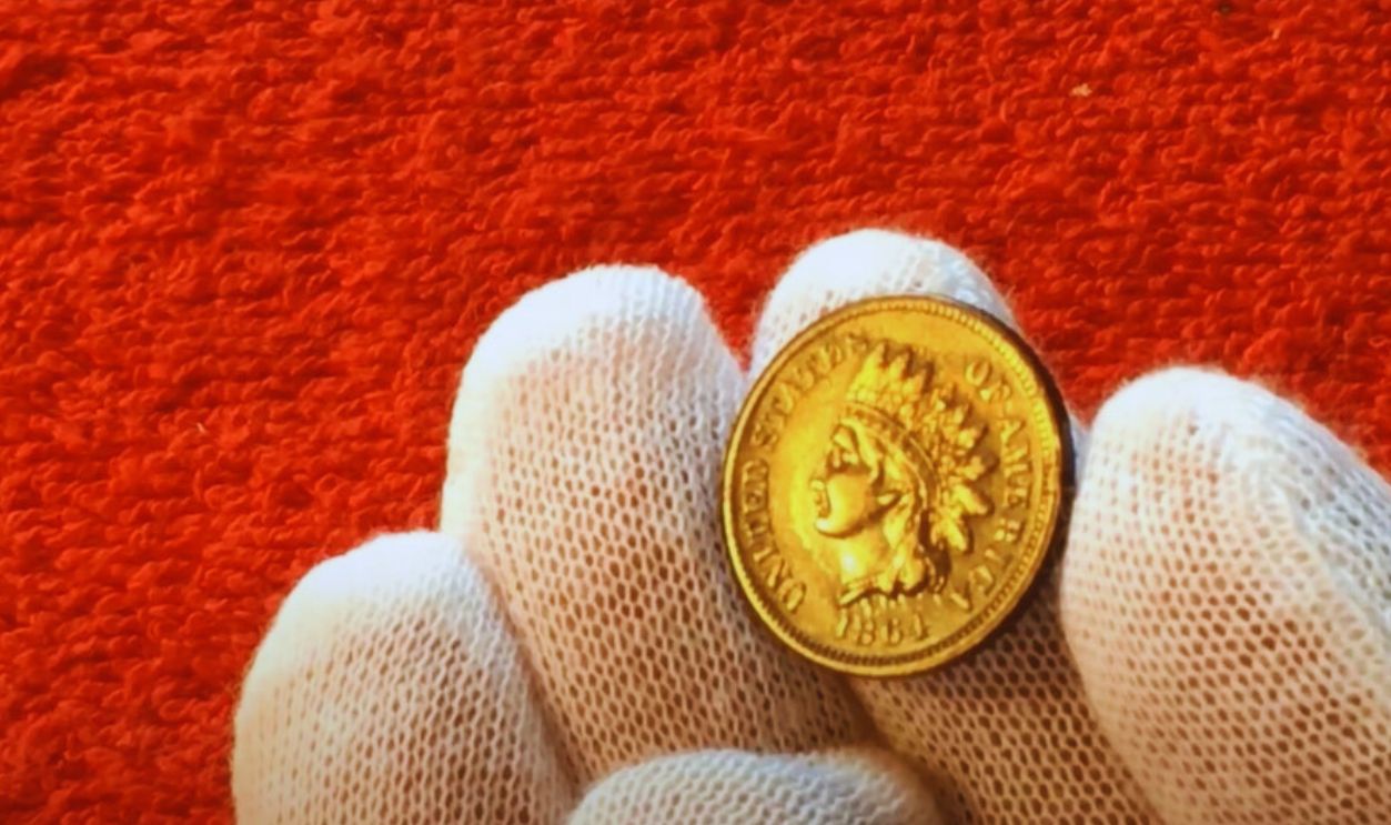 1864 Indian Head Penny With