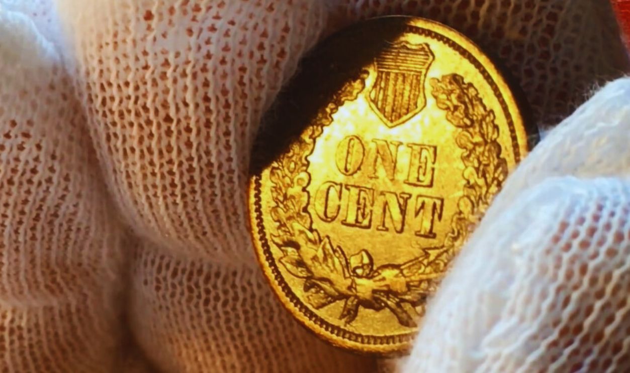 1864 Indian Head Penny With