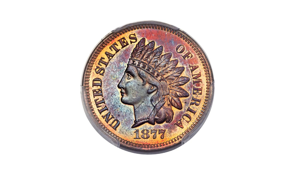 1877 Indian Head Penny: $149,500
