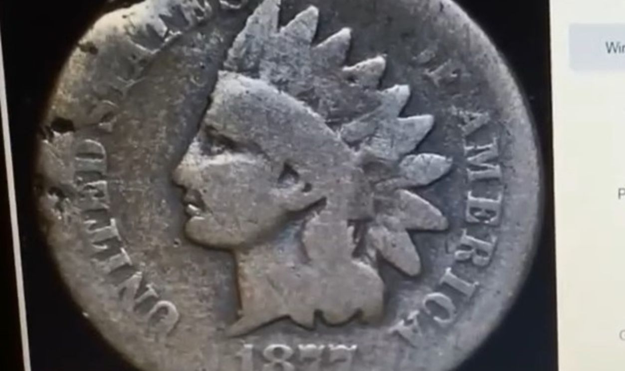 1877 Indian Head Penny