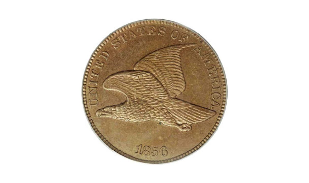 1856 Flying Eagle Cent: $172,500